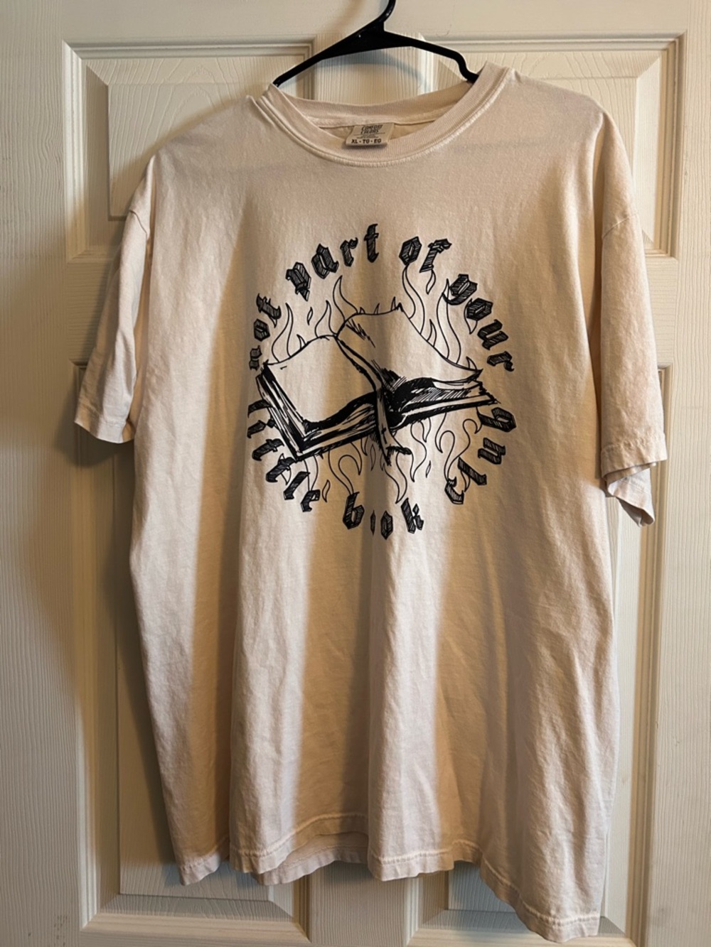 Graphic Book Flame Tee